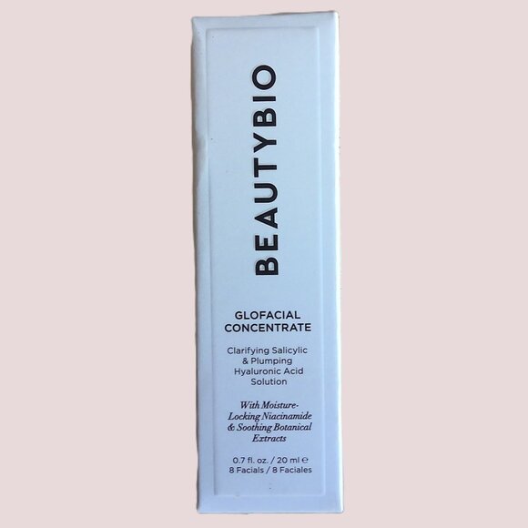 New BEAUTYBIO Glofacial Concentrate Resurface Brighten Hydrate Plump NIB 0.7 oz - Picture 2 of 5